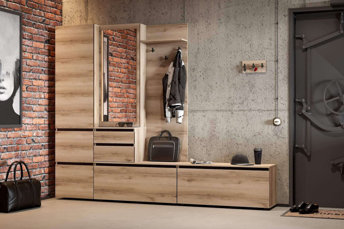 Модульная прихожая "Берген" СТМ