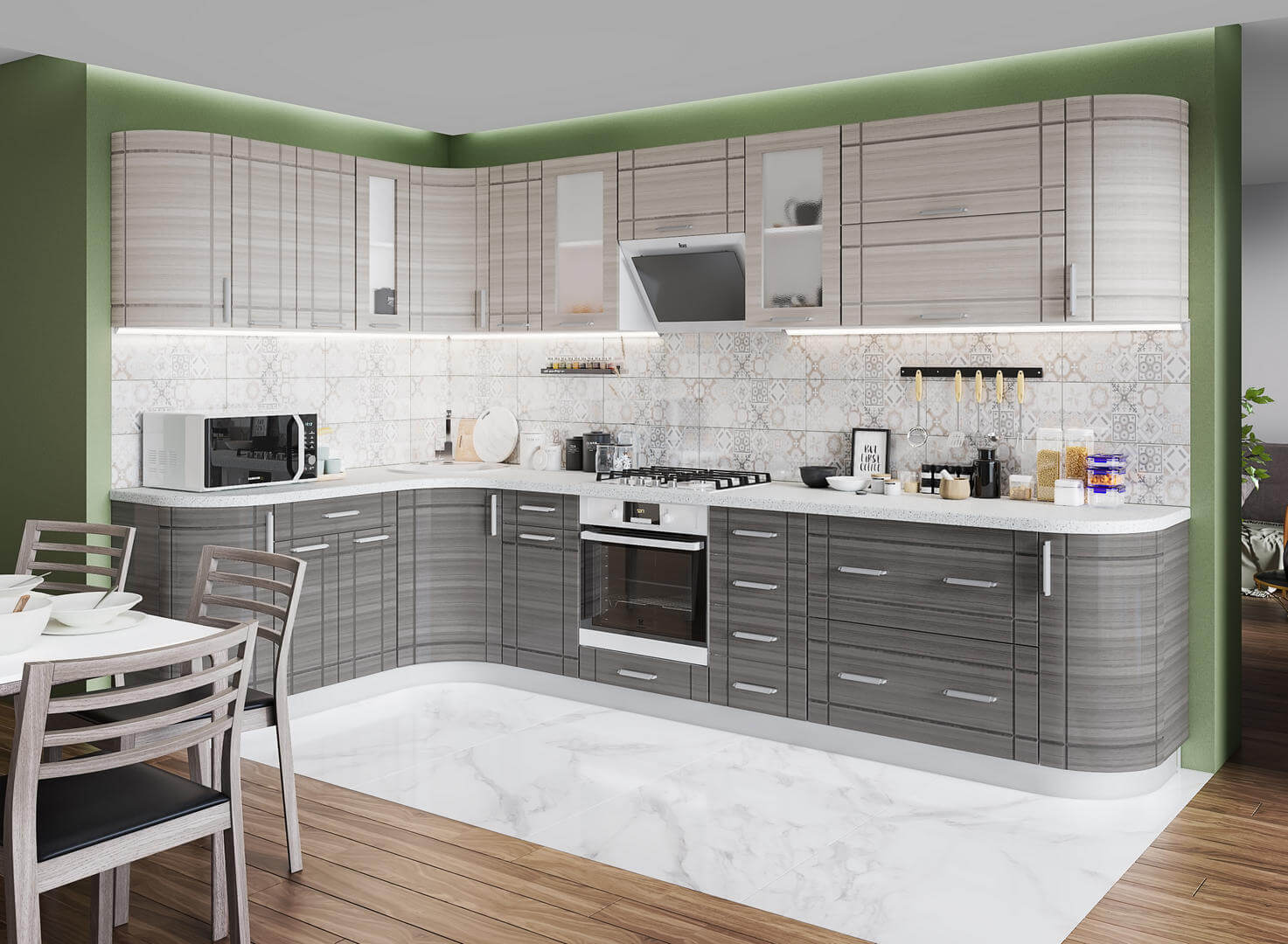 Модульная кухня "Бомбей" ТЭКС