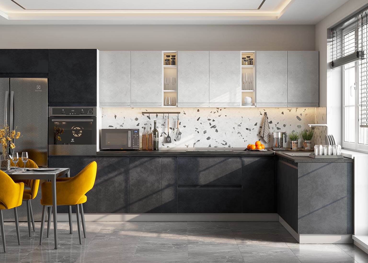 Модульная кухня "Вельвет" SV