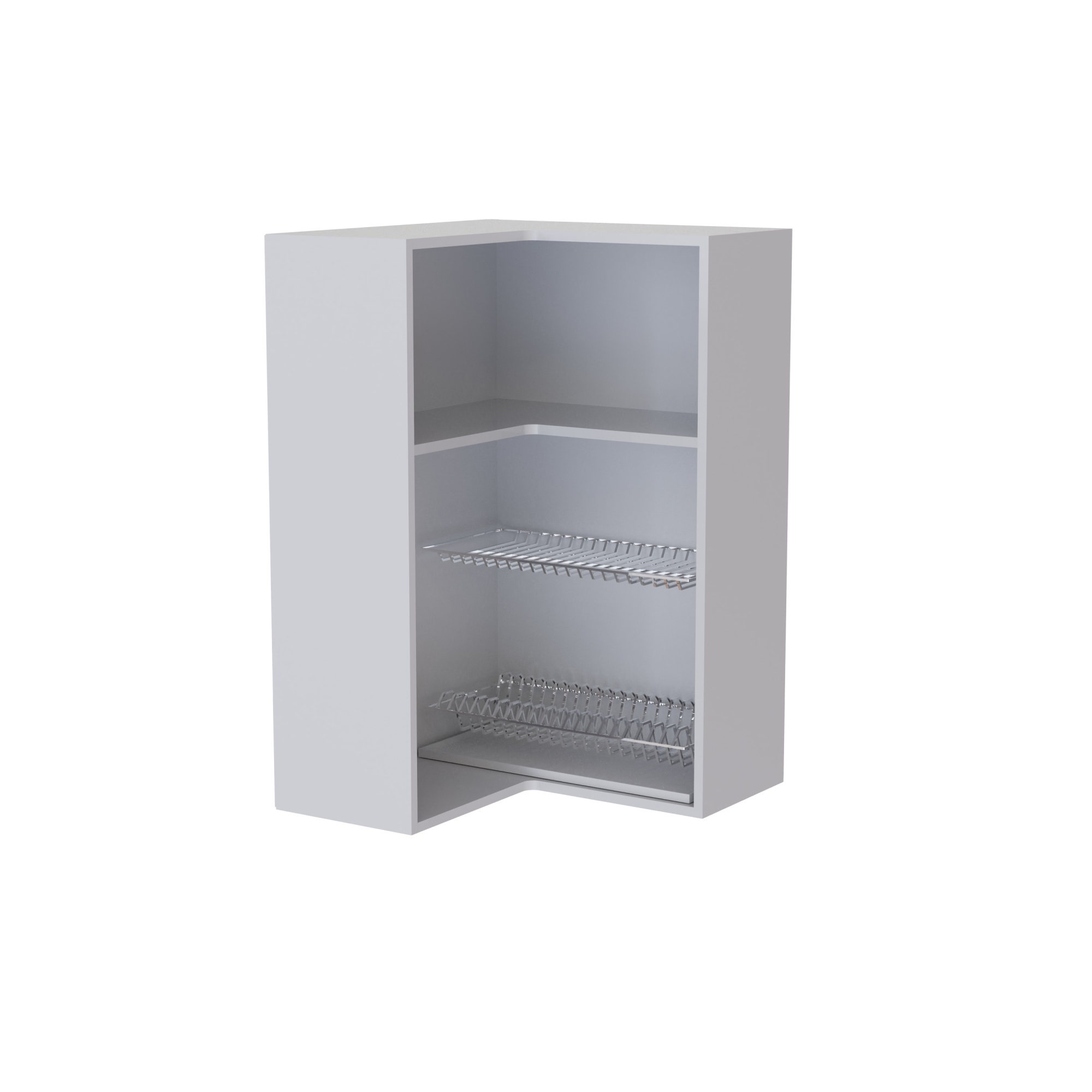 Шкаф 550 угловой "Марбл" ВУСП