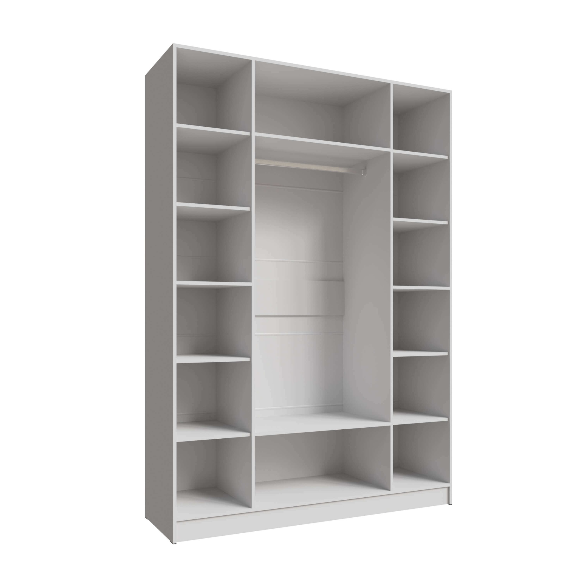 Шкаф Мадрид (1,6) без зеркала белый